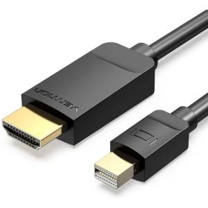 Vention mini Displayport - HDMI, (черен), 1, 5 м, кабел