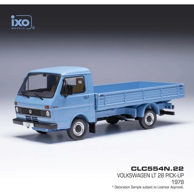 IXO Volkswagen LT 28 Pick-Up 1978 Modrá 1:43