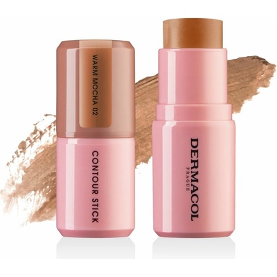 Dermacol Konturovací tyčinka 02 Warm mocha 7 g – Zboží Dáma