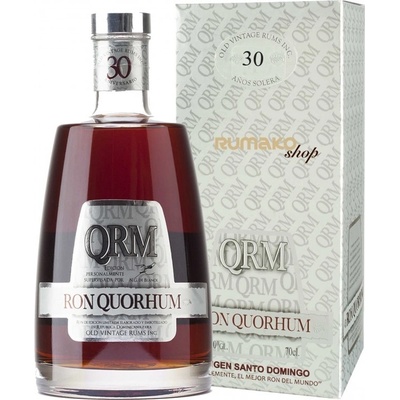 Oliver & Oliver Quorhum Ron Aniversario 30y 40% 0,7 l (karton)