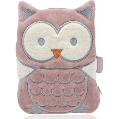 BabyJem Възглавничка против колики с черешови костилки BabyJem - Бухал, розов (366)