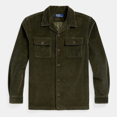 Ralph Lauren Wide-Wale Cord Overshirt - Armadillo