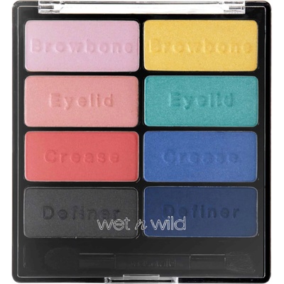 wet n wild цветна икона палитра сенки за очи E7371 дете от плакат 8 нюанса 6 g