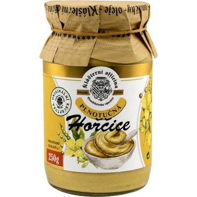 Klášterní officína Plnotučná hořčice 250g