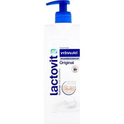 Lactovit Original vyživující tělové mléko s dávkovačem 400 ml