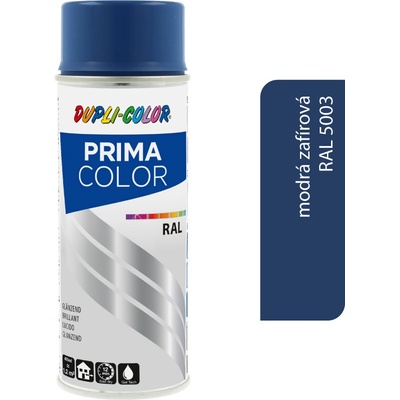 Dupli-color Prima RAL5003 modrá zafírová lesk 400 ml