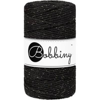 Bobbiny Macrame ropes 3PLY - 3mm Bobbiny - Macrame ropes 3PLY - 3mm: Golden black