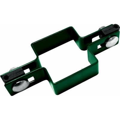 PILECKÝ Objímka plotového panelu PILOFOR pro sloupek PILOFOR poplastovaná průběžná 60 x 60 mm zelená