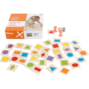 Toys for Life Образователна игра Toys for Life - Залепи формичката, Уча формите и цветовете (900000082)