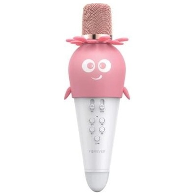 Bluetooth mikrofon s reproduktorem Forever AMS 200 růžový