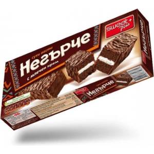  Суха паста Негърче Млечен крем Sweet+ 160гр
