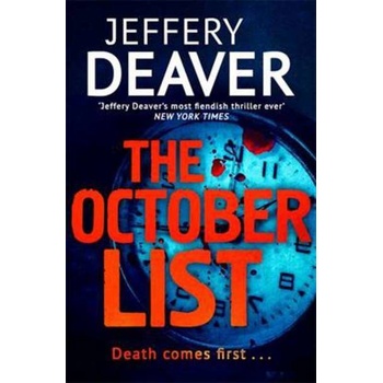 The October List. Blinder Feind, englische Ausgabe - Deaver, Jeffery