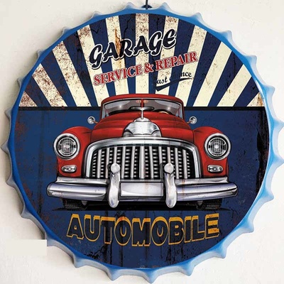 Ceduľa vrchnák Garage Service Repair