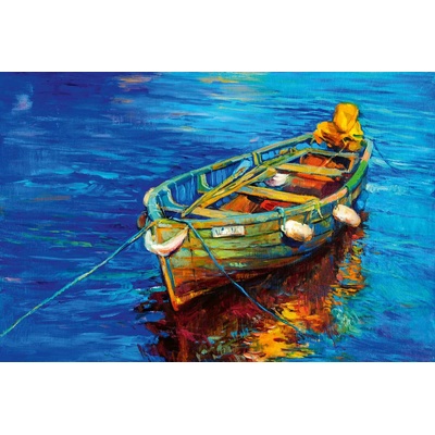 DIMEX ART Флизелинов фототапет картина - лодка в морето 375 x 250 см