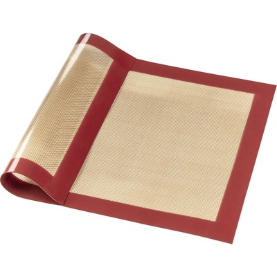 Xavax silikónová podložka na pečenie, 40x30 cm, hnedá/červená 111470