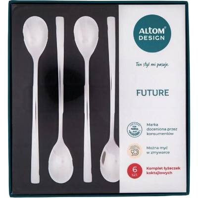 Lyžička dlhá lesklá Altom Design Future 6 ks