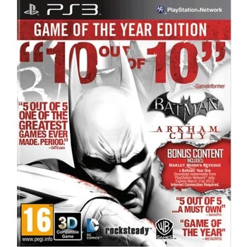 Warner Bros. Interactive Batman Arkham City [Game of the Year Edition] (PS3)