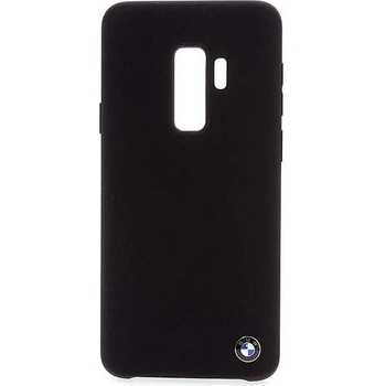BMW Signature Silicone Hard Case - твърд силиконов кейс за Samsung Galaxy S9 Plus (черен)
