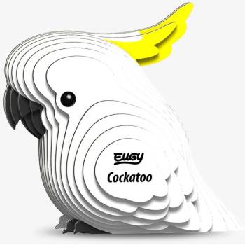 dodoland 3d модел за сглобяване eugy - Какаду (eugy028)