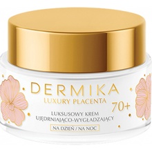 Dermika Luxury Placenta zpevňující a vyhlazující krém 70+ 50 ml