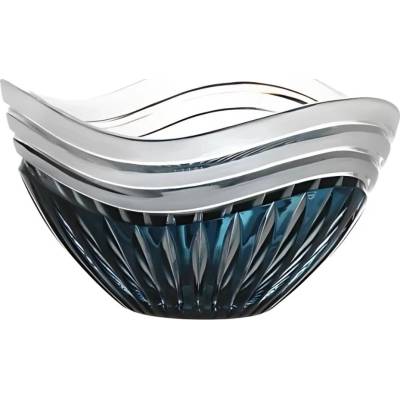 Bohemia Crystal Mísa Dune azurová 210 mm