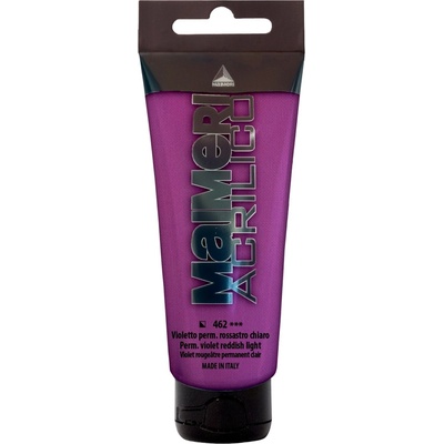 Maimeri Acrilico АКРИЛНА боя Permanent Violet Reddish Light 462 75 ml 1 бр (M0916462)