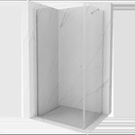 Mexen Pretoria люлееща се душ кабина 85 x 80 см, прозрачна, хром - 852-085-080-01-00 (852-085-080-01-00)