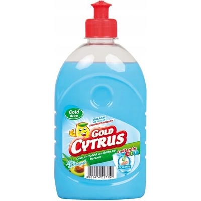 Gold Cytrus Tekutý prostriedok na umývanie riadu Aloe vera + Avokádo 500 ml