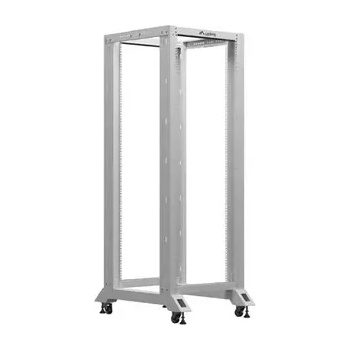 Image 1 of Lanberg Комуникационен шкаф, Lanberg open rack 19" 32U 600x800, grey (OR01-6832-S)