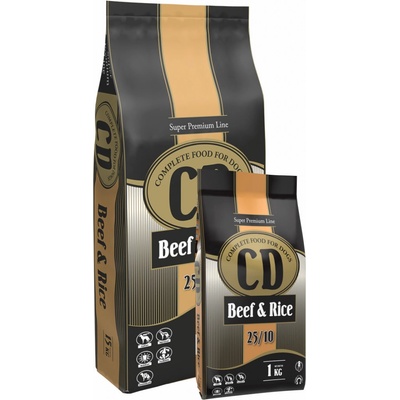 Delikan CD Adult Dog Beef & Rice 25/10 15 kg