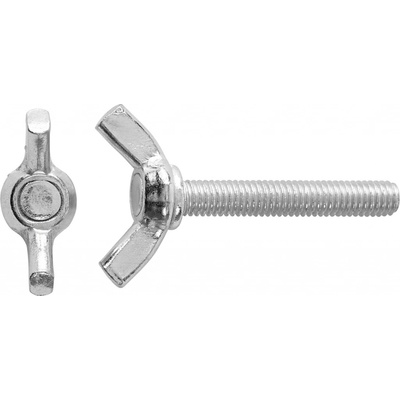 Křídlatý šroub M8 x 40 mm bíle pozinkovaný 6 ks – Zbozi.Blesk.cz