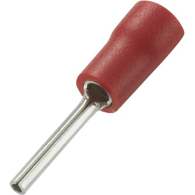 TRU COMPONENTS 739205 káblová koncovka 0.50 mm² 1.50 mm² čiastočne izolované červená 100 ks