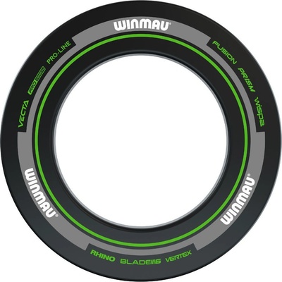 Ochrana k sialovým terčom Winmau Advance, čierno-zelená