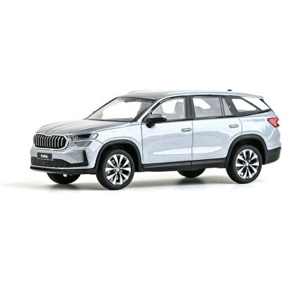 Abrex Škoda Kodiaq II 2023 Stříbrná Smoky Diamond Metalíza 1:43