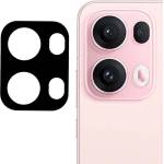  Удароустойчив стъклен протектор за камера за OPPO Reno 13 Pro 5G - черна рамка