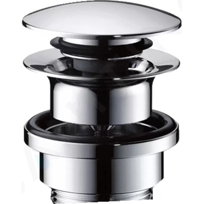 Hansgrohe Odtokové soupravy - Odtoková souprava Push-Open pro umyvadlové a bidetové baterie, chrom, 50100000 – Hledejceny.cz