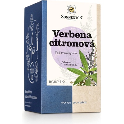 SONNENTOR Verbena citrónová čaj bio 18 sáčkov