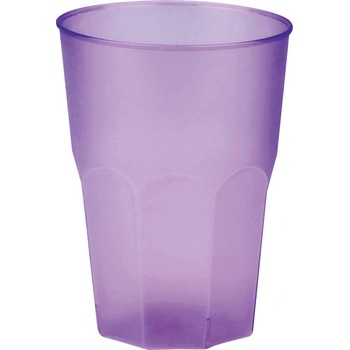 Santex Poháre plastové lila 30 cl