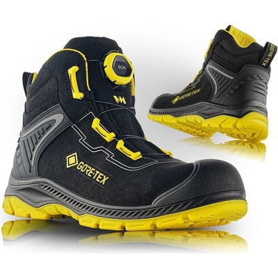 VM Footwear LIVERPOOL S7L GORE-TEX BOA obuv čierna/žltá