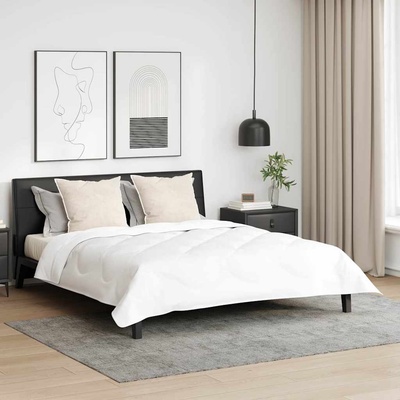 vidaXL Възглавница с възглавница 2 pcs Бяло 80 x 80 x 20 cm Полиестер (42007832)
