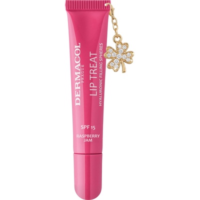 Dermacol Hydratačný lesk na pery (Lip Treat) 16 Raspberry Jam SPF15 10 ml