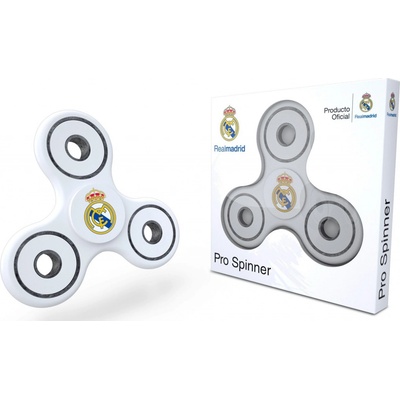 Fidget spinner Real Madrid bílý