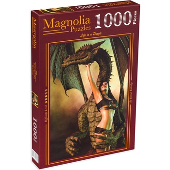 Magnolia Пъзел Magnolia от 1000 части - Жената с дракона (2313)