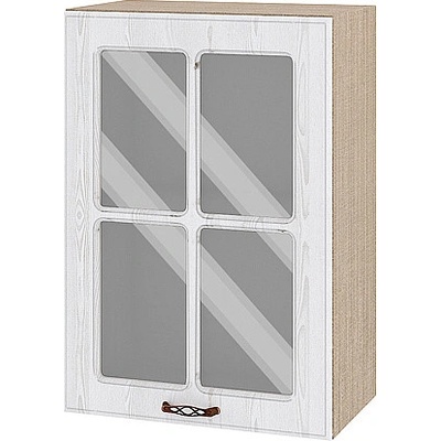 ИРИМ Горен кухненски шкаф Сити МФ-Бяло фладер-04-118 50 см