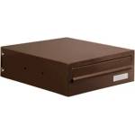 Rottner Rottner asto - Пощенска метална кутия. С размери: 110/300х385(ВхШхД). Цвят: кафяв (asto)