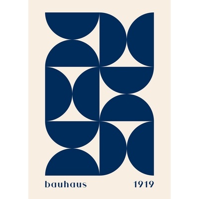 Plakát, Obraz - Bauhaus Print 31, 30 × 40 cm