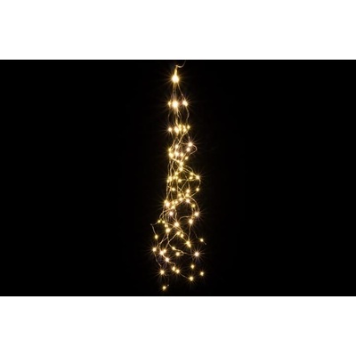 Nexos světelný řetěz 100 LED drátky teplá bílá 7 m D57375