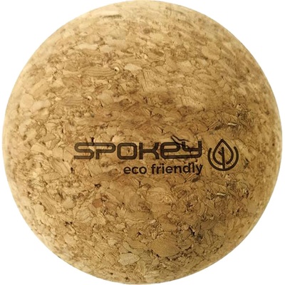 Spokey OAK 65 MM hnedá Korková masážna loptička