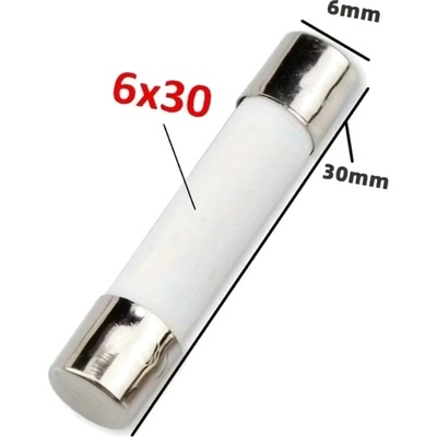 Keramická tavná poistka 6x30mm F 10A