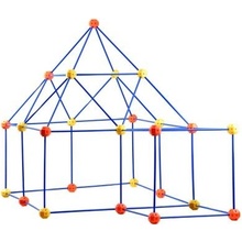 FORTKID obrovská stavebnica na stavanie pevností 81 ks